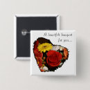Recherche de bouquet badges Rouge