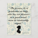 Recherche de jane austen la citation cartes postales Livres