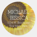 Recherche de sunflower address autocollants Tournesol