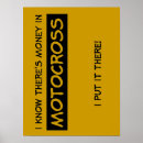Suche nach geld poster Motocross