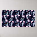 Suche nach flamingo muster poster Farbig