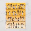 Suche nach ägyptische hieroglyphen postkarten Tempel