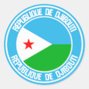 Recherche de djibouti autocollants Afrique