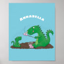 Suche nach dinosaurier für kinder poster Spaß