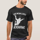Recherche de parachutisme drôle tshirts Maman