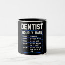 Recherche de dentiste drôle tasses Unique