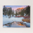 Recherche de neige puzzles Chaîne de montagnes