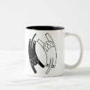 Recherche de chat de yang de yin tasses Blanc