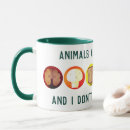 Recherche de les animaux sont mes amis tasses Végétarien