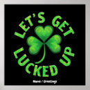 Suche nach st patricks tag kunst Kleeblatt