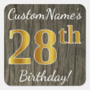 Recherche de 28 autocollants 28e anniversaire