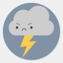 Recherche de tonnerre autocollants Nature