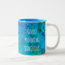 Recherche de marbre bleu tasses Aquarelle