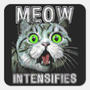 Recherche de yeux verts de chat autocollants Amoureux des chats
