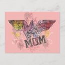 Recherche de femme merveilleuse cartes postales Super héroïne