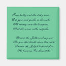 Recherche de littérature magnets Poème