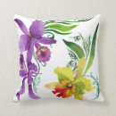 Suche nach orchidee mit blumen kissen Wasserfarbe