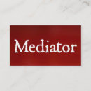 Recherche de médiateurs cartes visite Entreprise
