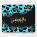Recherche de léopard bleu tapis souris Calligraphie