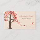 Recherche de coeur romantique cartes visite Mignon