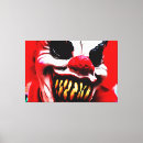 Recherche de clowns toiles Rouge