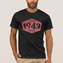 Suche nach 1943 tshirts Geburtstagsgeschenk