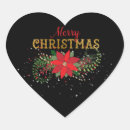 Recherche de noël anglais autocollants Rouge