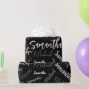 Suche nach grau und schwarzes geschenkpapier Monogramm