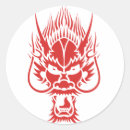 Recherche de rouge dragon autocollants Nouveau