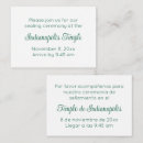 Recherche de temple invitations Simple