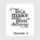 Suche nach entscheidungen aufkleber Party