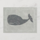 Recherche de baleine grise cartes postales Enfants