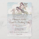 Recherche de vintage mermaid invitations Sirènes
