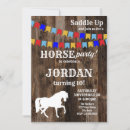 Suche nach pferdegeburtstag einladungen Rustikal