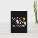 Recherche de math vœux cartes Teacher