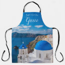 Recherche de grecque tabliers Santorini