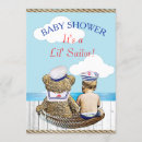 Recherche de sailor baby shower invitations Voilier