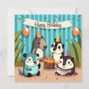 Suche nach panda cartoon karten Blau