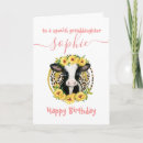 Recherche de impression anniversaire cartes Impression de vache