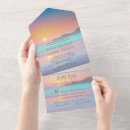 Recherche de beach destination mariage invitations Couple