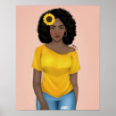 Recherche de femme jaune posters Tournesol