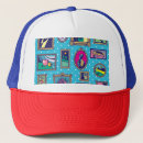 Recherche de cadre bleu casquettes Motif
