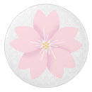 Recherche de rose pastel boutons et poignées de porte Blanc