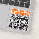 Suche nach bauarbeiter aufkleber Handwerker