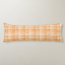 Recherche de damier blanc coussins Orange