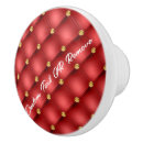 Recherche de bijoux boutons et poignées de porte Rouge