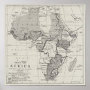 Suche nach map of africa poster Vintage
