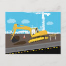 Suche nach baustelle postkarten Bagger