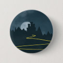 Recherche de nuit de halloween badges Mignon