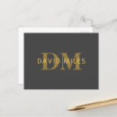 Recherche de gris foncé cartes postales Minimaliste